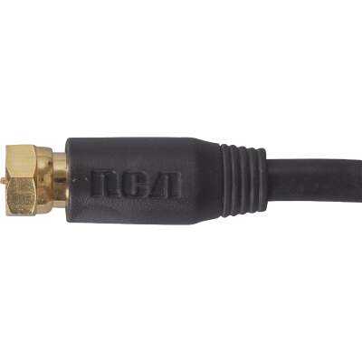 RCA 100 Ft. Black Digital RG6 Coaxial Cable
