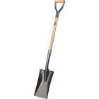 Do it Best 33 In. Wood D-Handle Square Point Garden Spade Image 2